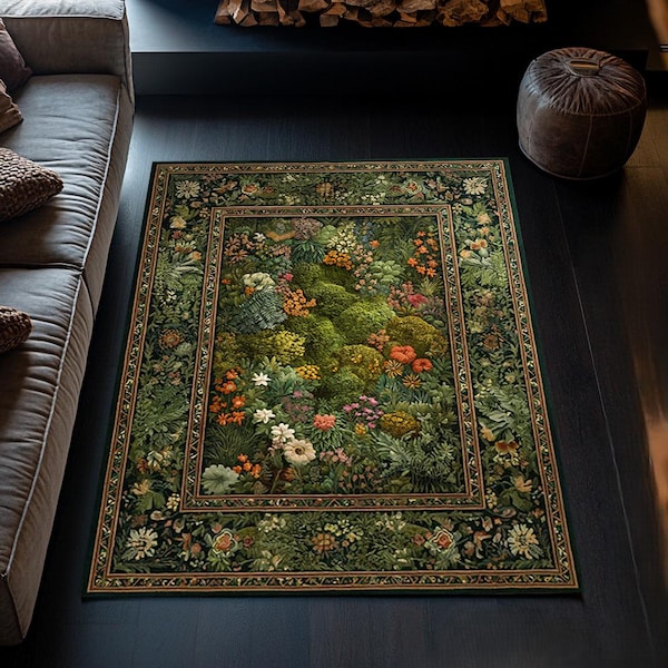 Moss Rug - Etsy