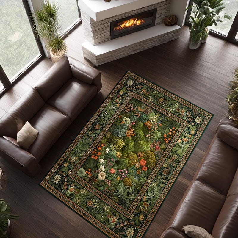 Moss Rug - Etsy
