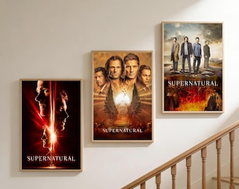 TV Poster | Frameless Canvas Wall Art | Home Office Decor | Thoughtful Gift Option