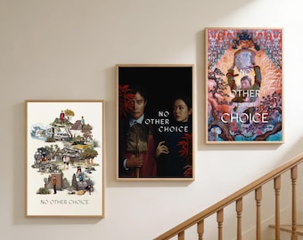 Póster de la película "No Other Choice"/lienzo, arte de pared sin marco