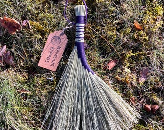 New Moon in Sagittarius Hand Broom - November 2025