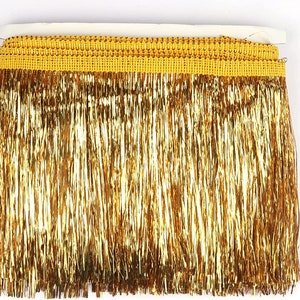 YYCRAFT 6 Wide Tinsel Fringe Tinsel Trim Dance Costume Fringe Trimming 10 Yard zdjęcie 9