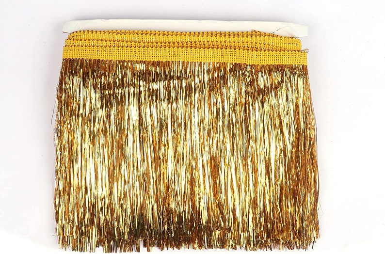 YYCRAFT 6 Wide Tinsel Fringe Tinsel Trim Dance Costume Fringe Trimming 10 Yard zdjęcie 9