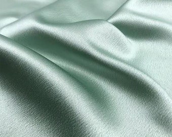 YYCRAFT Crepe Back Satin Fabric By the Yard-U PICK