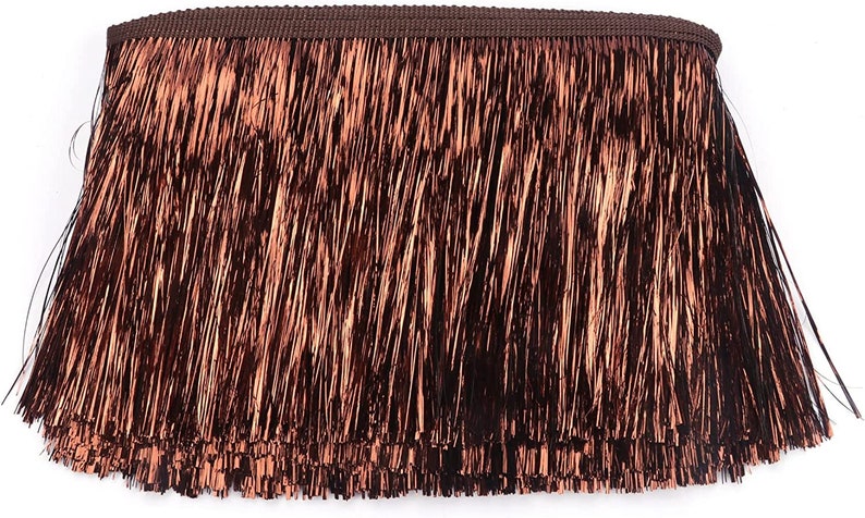 YYCRAFT 6 Wide Tinsel Fringe Tinsel Trim Dance Costume Fringe Trimming 10 Yard zdjęcie 5