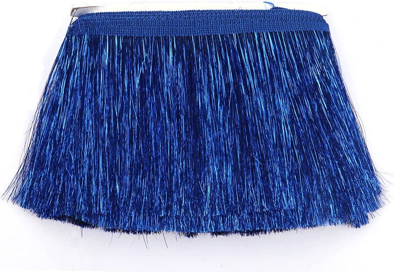 YYCRAFT 6 Wide Tinsel Fringe Tinsel Trim Dance Costume Fringe Trimming 10 Yard zdjęcie 8