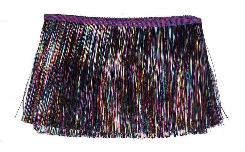 YYCRAFT 6 Wide Tinsel Fringe Tinsel Trim Dance Costume Fringe Trimming 10 Yard zdjęcie 6