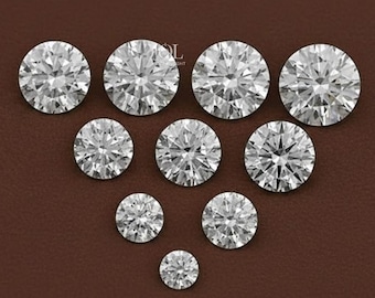IGI Certified Round Lab Grown Diamond: 0.50 to 5.00 Carat CVD Diamond
