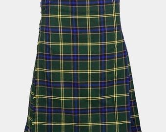 Handmade Scottish US Army Tartan Kilt – 8 Yard Tartan Kilt - 100% Acrylic Wool