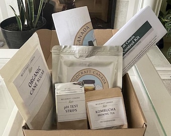 Kombucha Starter Kit with Brew Control Tools – Beginner Friendly