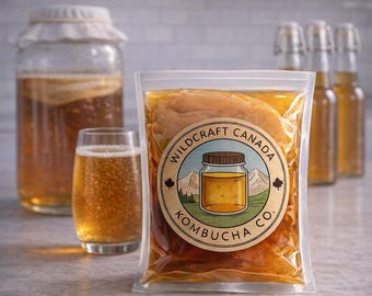 生きたコンブチャスターターカルチャー – 自家醸造に最適な信頼できるSCOBY