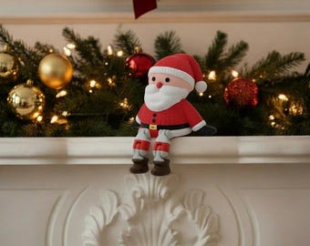 Articulated Santa Claus STL File | Digital Download