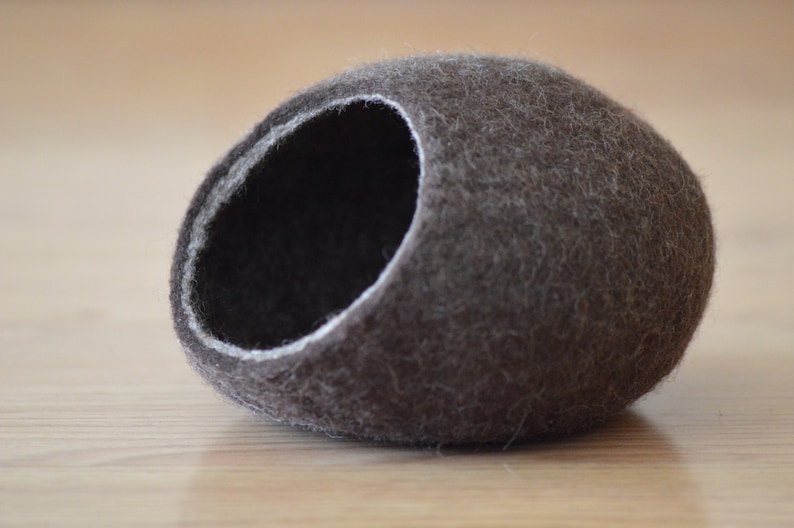 Hedgehog Bed / Small Animal Cave / Small Pet Bed / Felted Pet Etsy UK