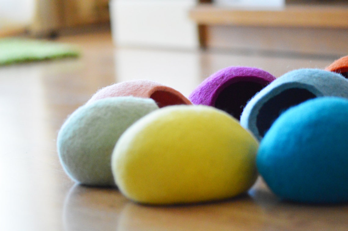 Hedgehog Bed / Small Animal Cave / Small Pet Bed / Felted Pet Etsy