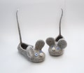 Felted kid size slippers MICE product logo