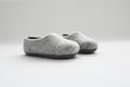 Simple felted kid size slippers product logo