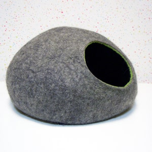 Custom Color Cat Cave / Premium Class Pet Bed / Modern Cat Bed / Best Aesthetic Cat House / Cat Hideaway / Pet Furniture / Cat Nap Cocoon image 4