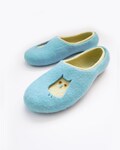 Felted women slippers OWLS product logo