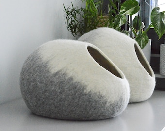 BUBBLE Shape Cat House / Ombre Color Pet Bed / Modern Pet Bed / Premium Class Cat Bed / Cat Cave / Pet Furniture / Cat Nap Cocoon