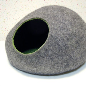 Custom Color Cat Cave / Premium Class Pet Bed / Modern Cat Bed / Best Aesthetic Cat House / Cat Hideaway / Pet Furniture / Cat Nap Cocoon image 1