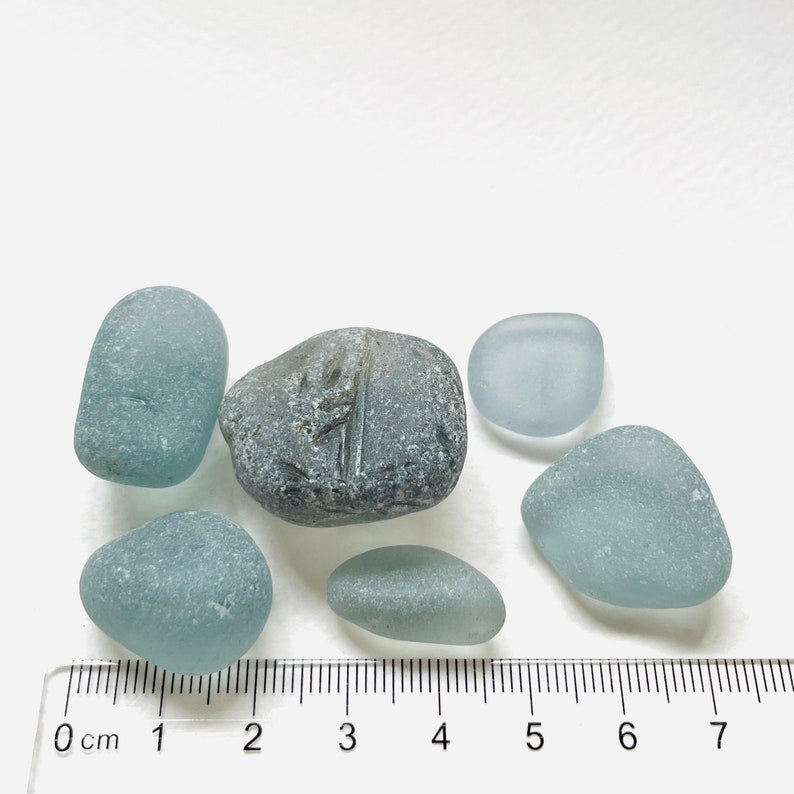 6 lovely grey Grimsby sea glass England beachcombing finds image 5