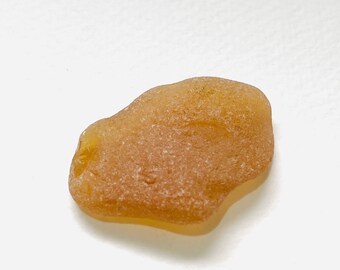 Honey Amber sea glass - Lovely English beach find pieces from Yorkshire coast, UK