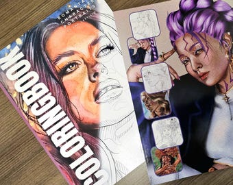 Coloring Books | Cozy Romantasy Art for Book Lovers | Color Me Romantasy