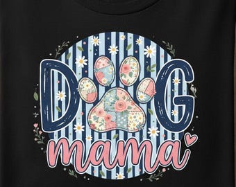 Dog Mama PNG, Leopard Mom PNG, Retro Mama PNG, Dog Mom Shirt Design, Mother’s Day Gift for Dog Lover, Trendy Mama Sublimation Png