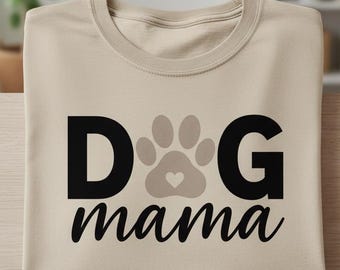 Dog Mom PNG, Dog Mama Floral PNG, Leopard Mom PNG, Retro Mama Sublimation Design, Mother’s Day Gift for Dog Lover, Girly Mama Shirt Png