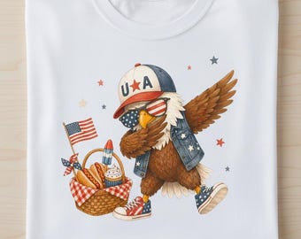 Patriotic Eagle PNG, American Flag Eagle PNG, 4th of July Png, Usa Independence Day Clipart, Freedom Vintage USA Sublimation Eagle design
