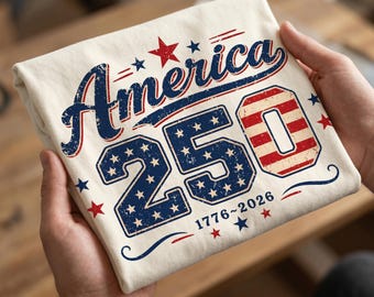USA 250th Anniversary PNG Vintage 1776–2026 | America 250 Years PNG | 4th of July 2026 Sublimation Design | Vintage Patriotic Shirt Png