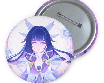 Columbina Genshin Impact Pin Button | Custom Enamel Badge