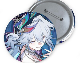 Yao Guang Honkai Star Rail Pin Button, Custom Enamel Badge