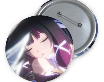 Columbina Genshin Impact Pin Button | Custom Enamel Badge