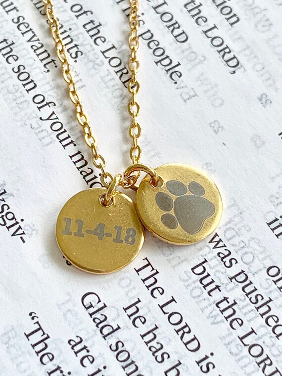 etsy dog memorial necklace