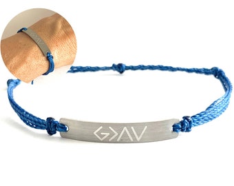 God is greater than the highs and lows bracelet, God is greater bracelet, inspirational bracelet, waterproof bracelet, men and women’s gift