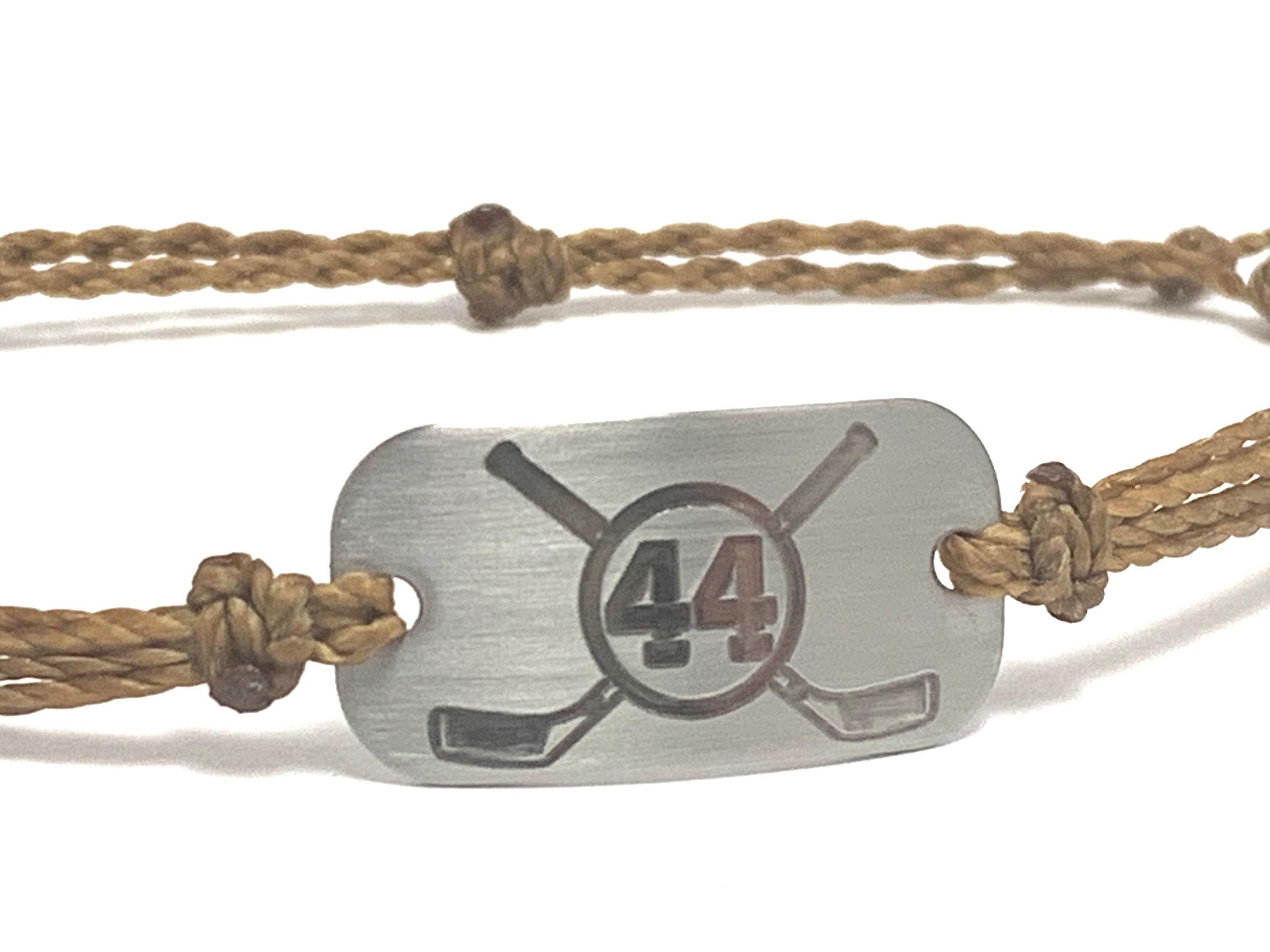 Hockey Bracelet Personalized Waterproof Sports Bracelet Team Etsy UK