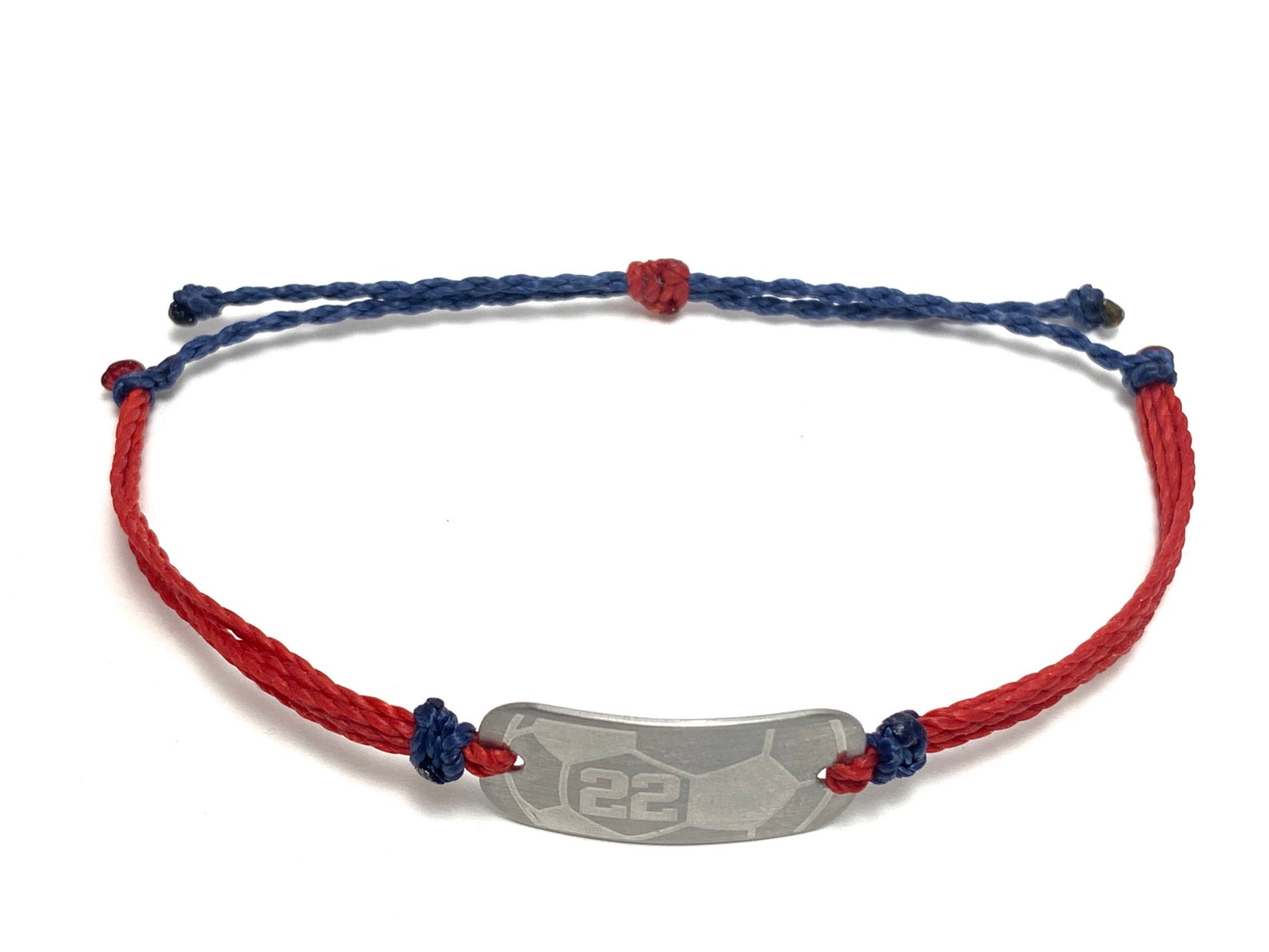 Soccer Bracelet Personalized Waterproof Sports Bracelet Team Etsy