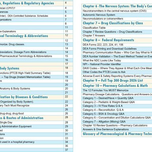 CPhT Study Guide – Pass the PTCE & ExCPT in 2026 (95 Pages) image 3