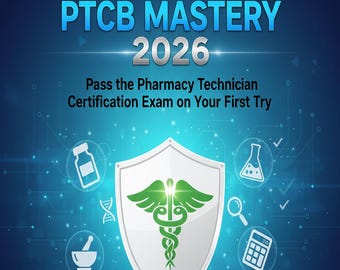 CPhT Study Guide – Pass the PTCE & ExCPT in 2026 (95 Pages)