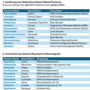 PTCB/ExCPT Top Drugs Study (Digital Download). Top 300 drugs printable e-book PDF file, flashcards interactive and crossword puzzles image 3