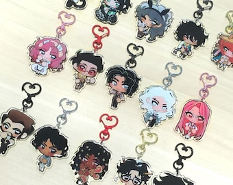 DATE EVERYTHING CHARMS || 2.5" in Keychain