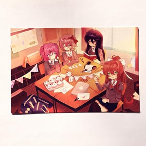 Doki doki literature club poster - Etsy 日本
