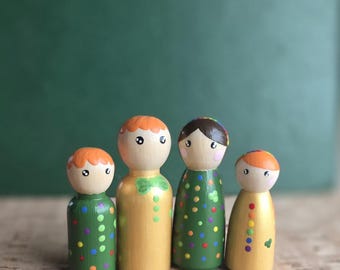 St. Patrick's day family
