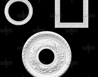 Ornament Frame Clip Art Graphic Design Pattern for your art projects