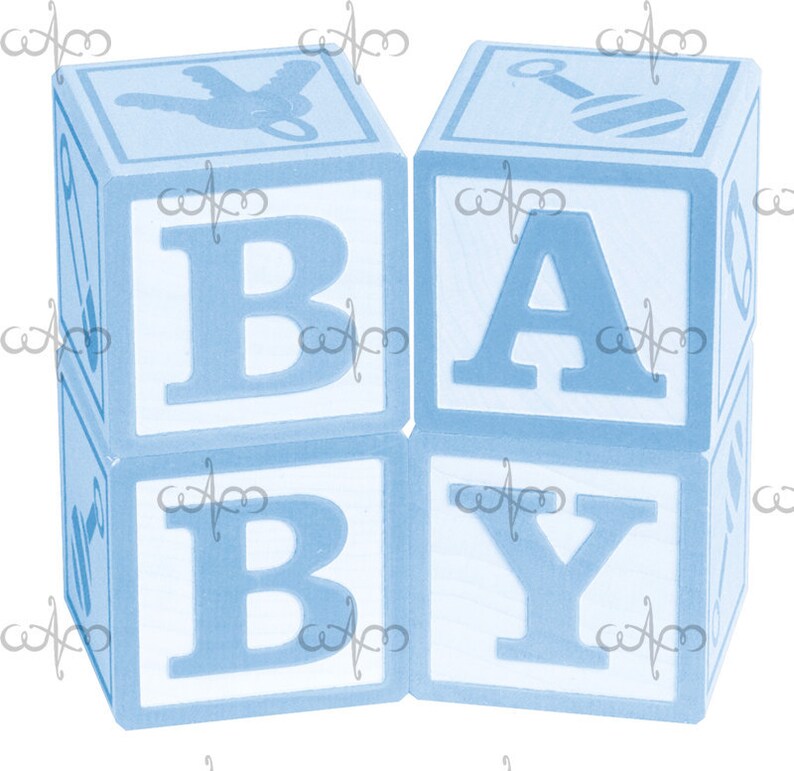 Baby Clip Art Graphic Design Pattern for your art projects image 3