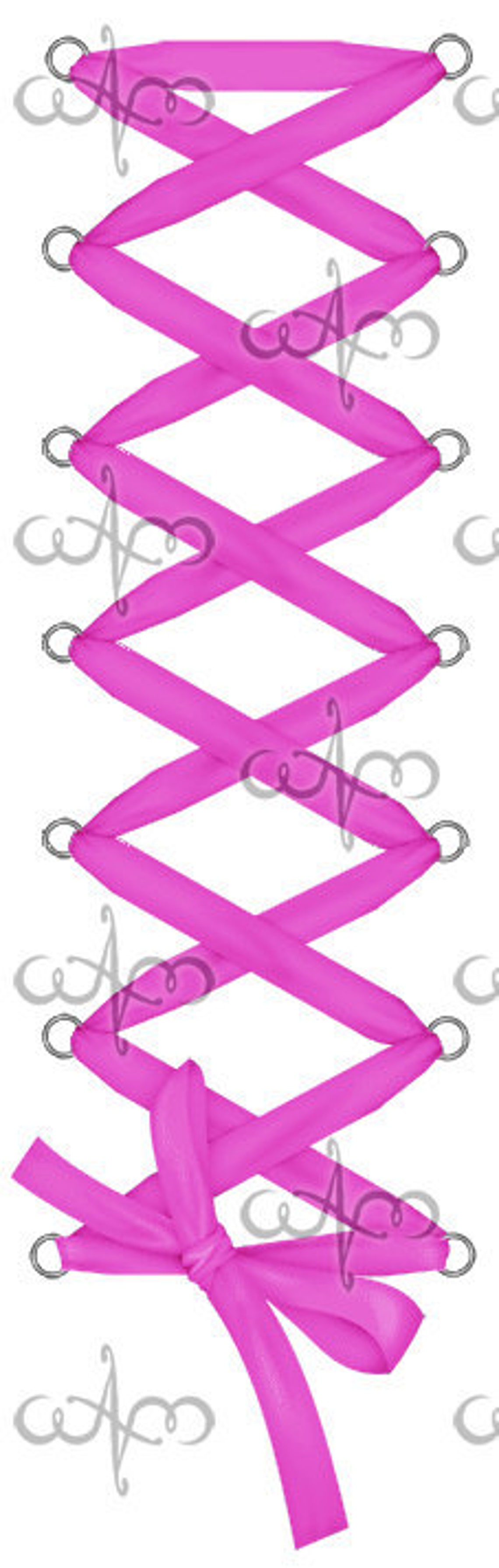 Corset Lace Clip Art Graphic Design Pattern for Your Art Projects Etsy