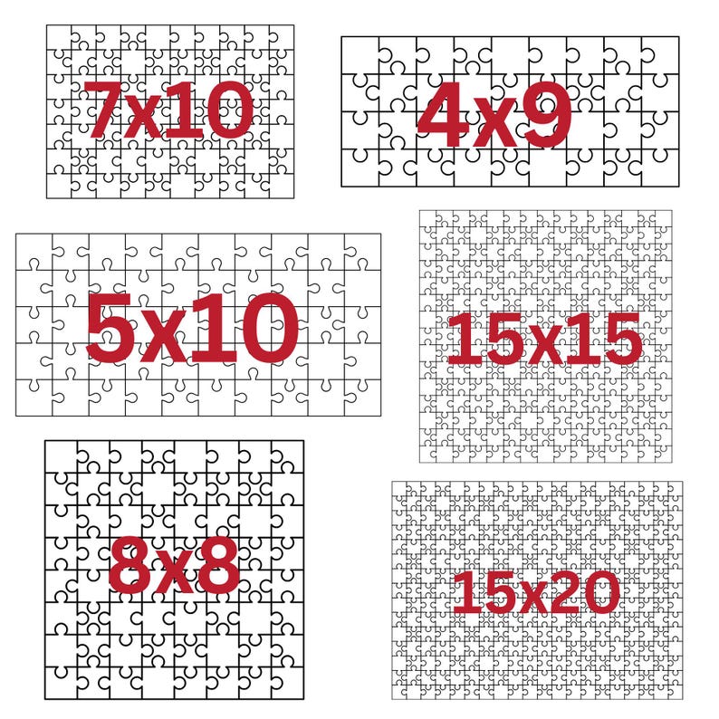 Jigsaw Puzzle Templates Bundle - Puzzle Cutting Files, Puzzle Laser SVG File, Digital Download, Svg, Ai, Eps, Png, Jpg,Jigsaw Puzzle Templates Bundle - Puzzle Cutting Files, Puzzle Laser SVG File, Digital Download, Svg, Ai, Eps, Png, Jpg,Jigsaw Puzzle Templates Bundle - Puzzle Cutting Files, Puzzle Laser SVG File, Digital Download, Svg, Ai, Eps, Png, Jpg,Jigsaw Puzzle Templates Bundle - Puzzle Cutting Files, Puzzle Laser SVG File, Digital Download, Svg, Ai, Eps, Png, Jpg