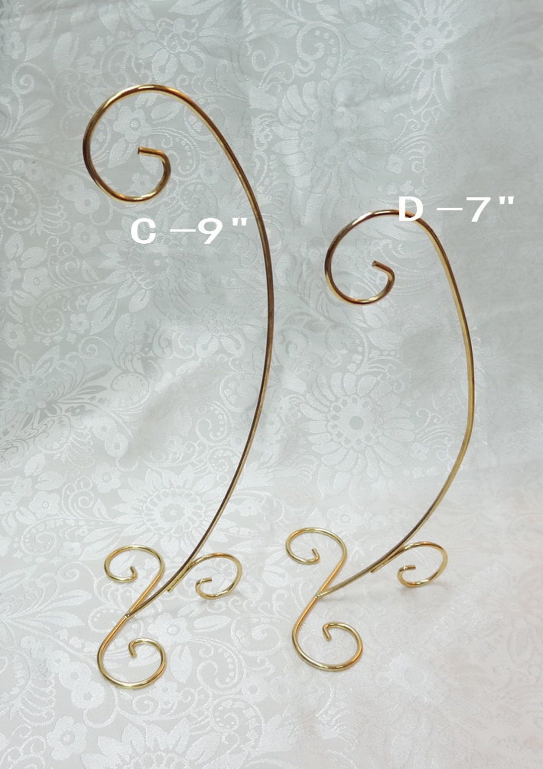 1pcs Hanging Ornament Display Stand Golden Christmas Gold Hanging. Etsy