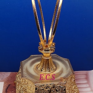 1pc- Large Silver Pated/ Golden Plated Goose Egg Storage Box,A set of two. (We&#39;ll send it Separately)Together With Three Screws